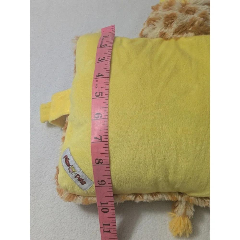 Pillow Pets Small Brown‎ Yellow Giraffe Stuffed Animal Plush Pillow 12